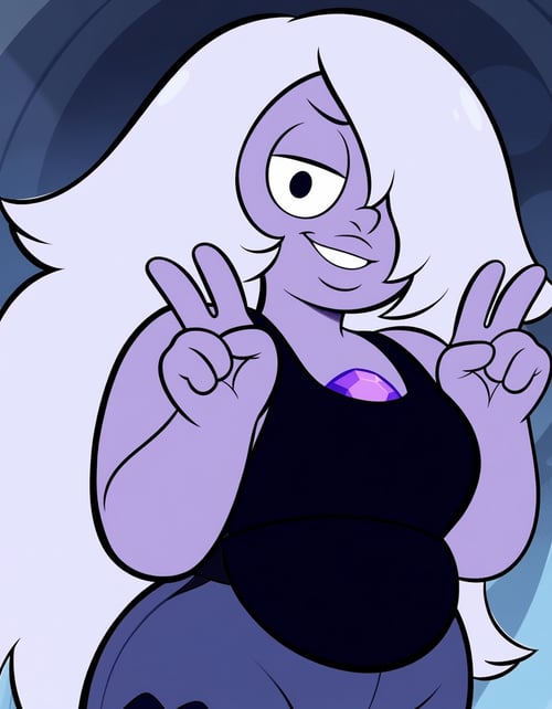 Amethyst 2nd form (Steven Universe) Anima by elderagent on Tensor.Art