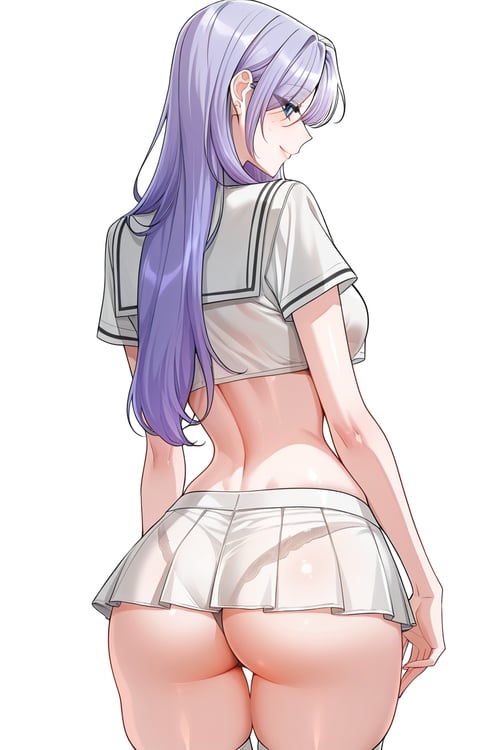 Women's clothing - sexy school uniform by DR-pelli on Tensor.Art