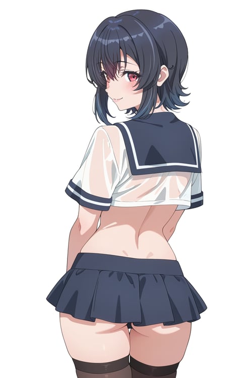 Women's clothing - sexy school uniform by DR-pelli on Tensor.Art