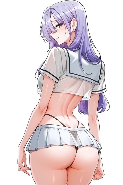 Women's clothing - sexy school uniform by DR-pelli on Tensor.Art