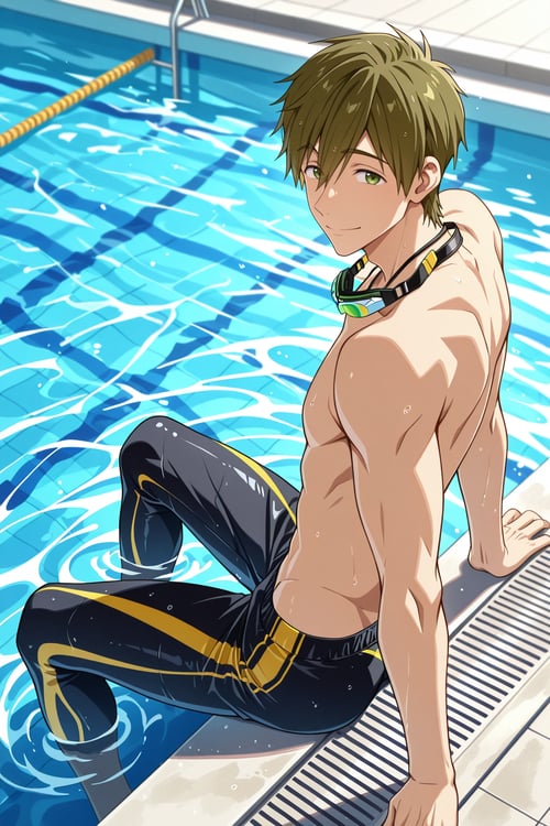 Makoto Tachibana - Free! by Lineko on Tensor.Art