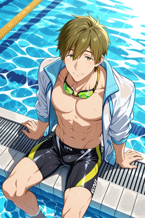 Makoto Tachibana - Free! by Lineko on Tensor.Art