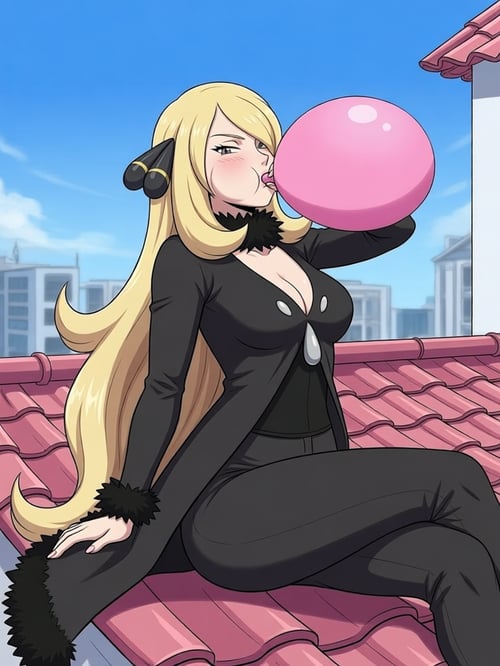 Balloon blowing Anime by Loon_rider on Tensor.Art