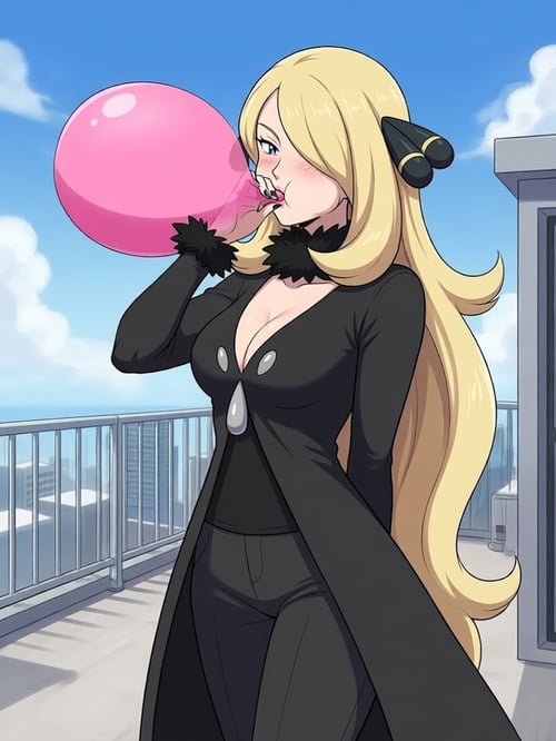 Balloon blowing Anime by Loon_rider on Tensor.Art