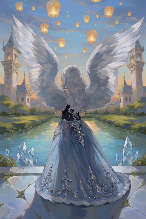 Yggdrasil - Painterly Style - Backgrounds by Azriaelis on Tensor.Art