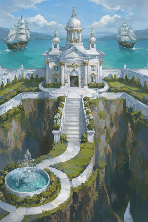 Yggdrasil - Painterly Style - Backgrounds by Azriaelis on Tensor.Art