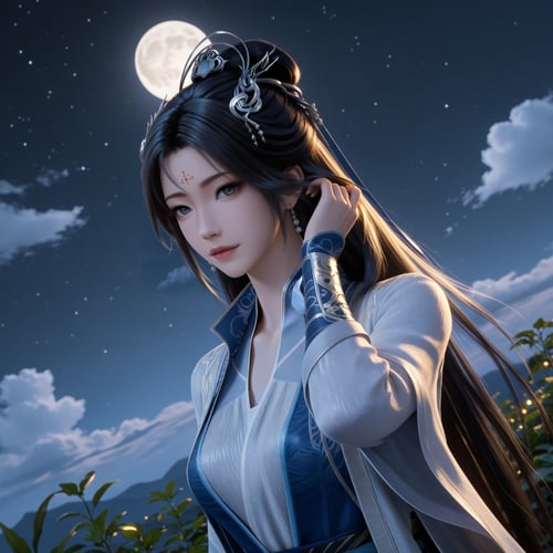 DJ_南宫婉-新建模-凡人修仙传 by DJ大江东去 on Tensor.Art