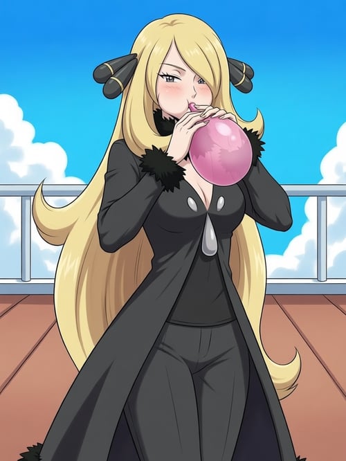 Balloon blowing Anime by Loon_rider on Tensor.Art