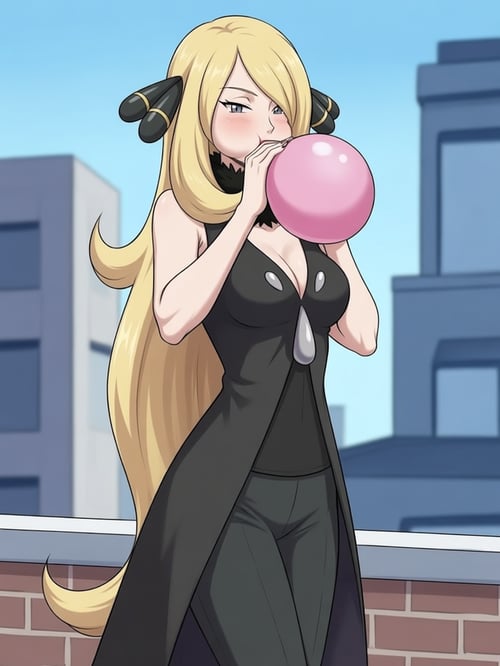 Balloon blowing Anime by Loon_rider on Tensor.Art