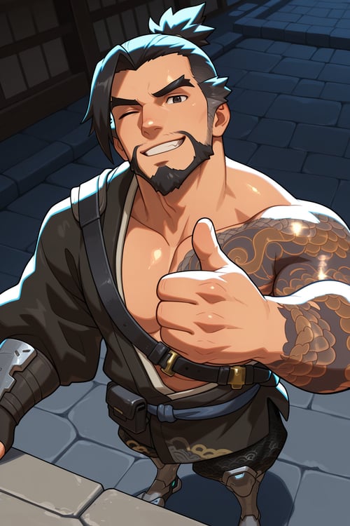 Hanzo (Overwatch) by Yuji_light on Tensor.Art