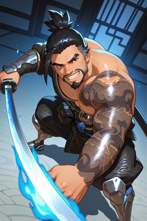 Hanzo (Overwatch) by Yuji_light on Tensor.Art