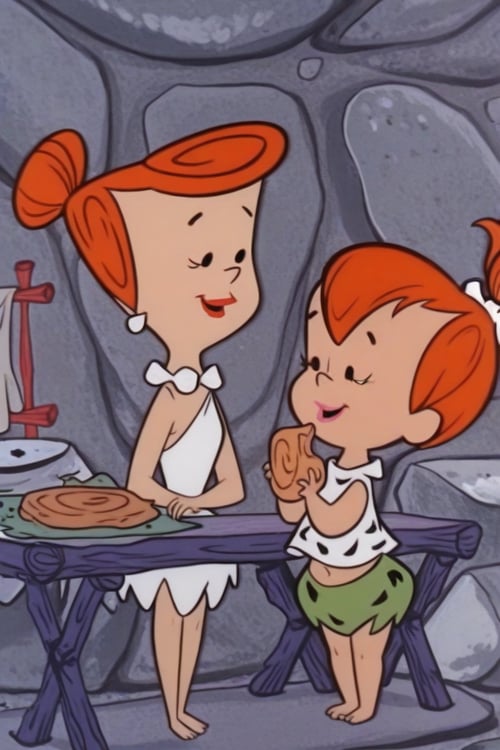 Pebbles Flinstone from The Flintstones. by Oliver DR on Tensor.Art