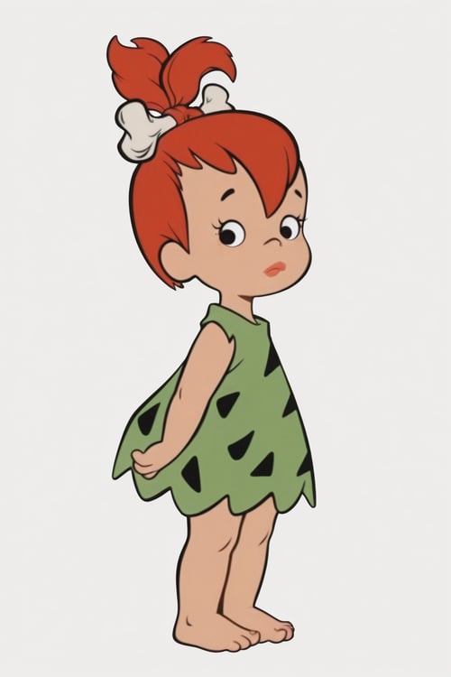 Pebbles Flinstone from The Flintstones. by Oliver DR on Tensor.Art