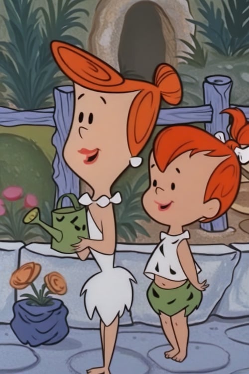Pebbles Flinstone from The Flintstones. by Oliver DR on Tensor.Art
