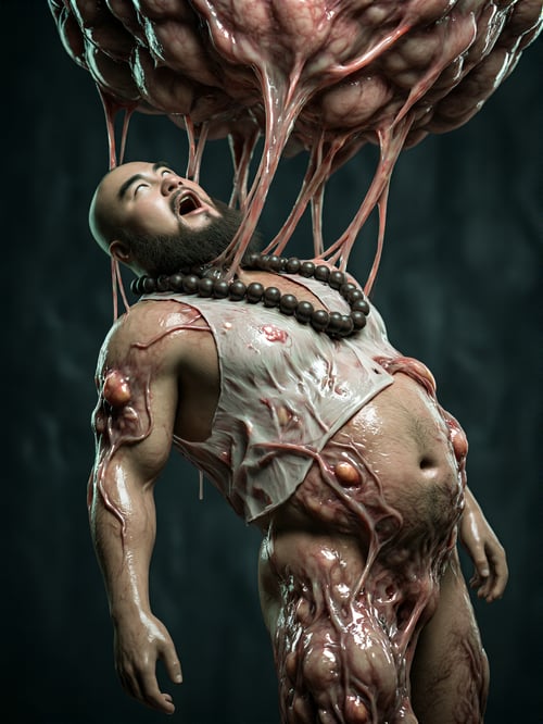 鲁智深body horror（Chroma） by Assimilate Bear on Tensor.Art