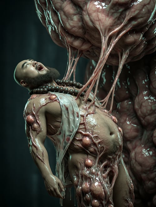 鲁智深body horror（Chroma） by Assimilate Bear on Tensor.Art