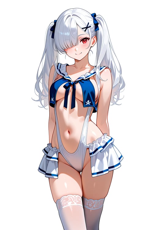Women's clothing - Monokini + sailor collar by DR-pelli on Tensor.Art