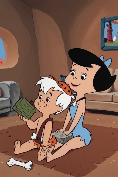 Bamm-Bamm Rubble from The Flintstones. by Oliver DR on Tensor.Art