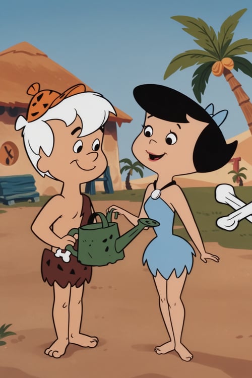 Bamm-Bamm Rubble from The Flintstones. by Oliver DR on Tensor.Art