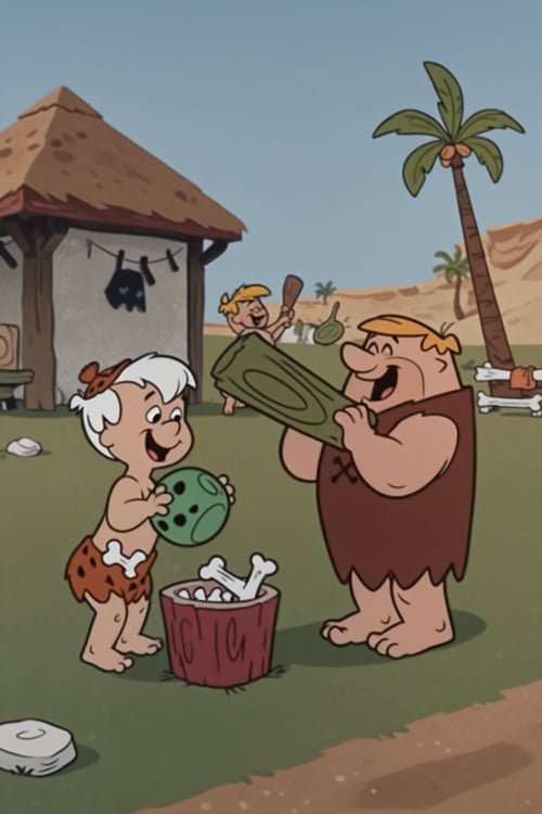 Bamm-Bamm Rubble from The Flintstones. by Oliver DR on Tensor.Art