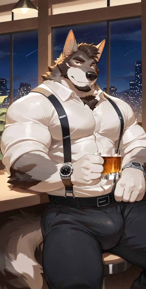 Wolf Furry 9 by Golden Apple on Tensor.Art