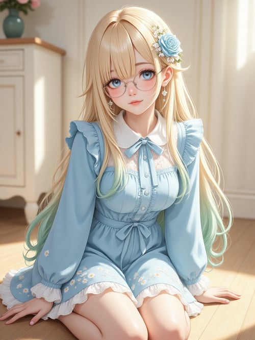 二次元少女 by 風に乗って北へ行きたい on Tensor.Art