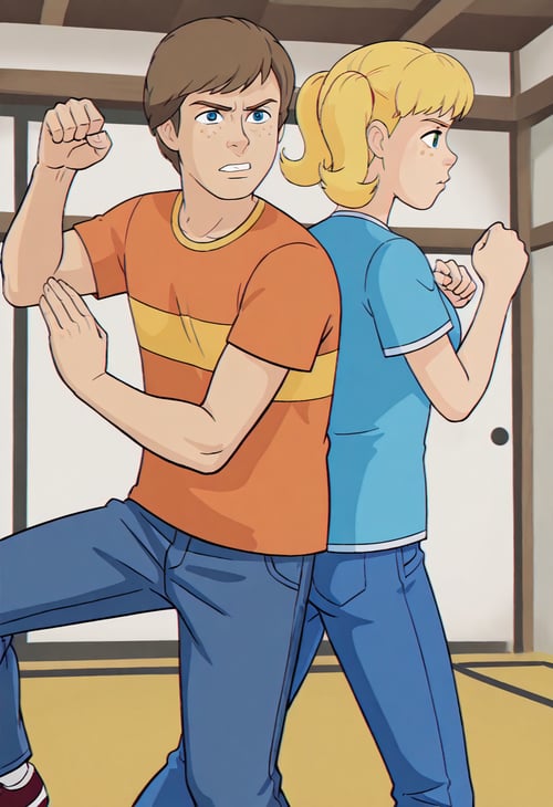 [IL] Gia and Joe (Combat Carl PSA) by NanashiAnon on Tensor.Art