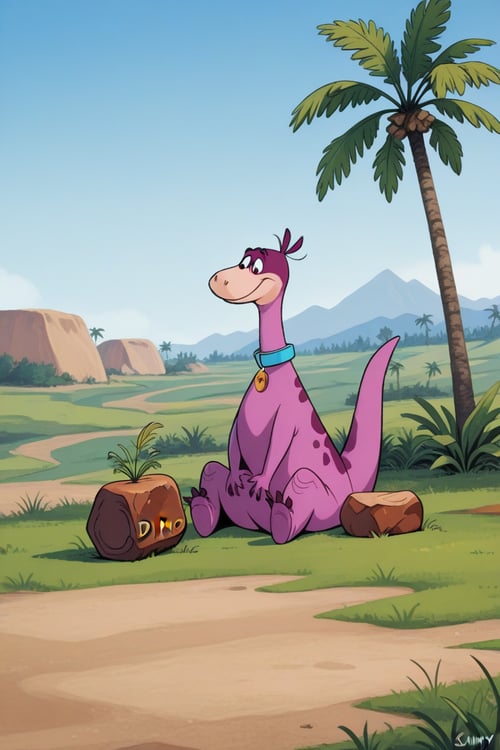 Dino from The Flintstones by Oliver DR on Tensor.Art
