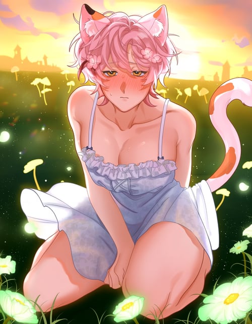 タバコさん style by algodoncito on Tensor.Art