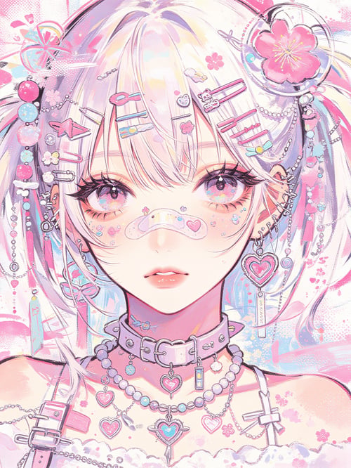 Japanese anime Y2K sweet & cool girl by One thought on Tensor.Art