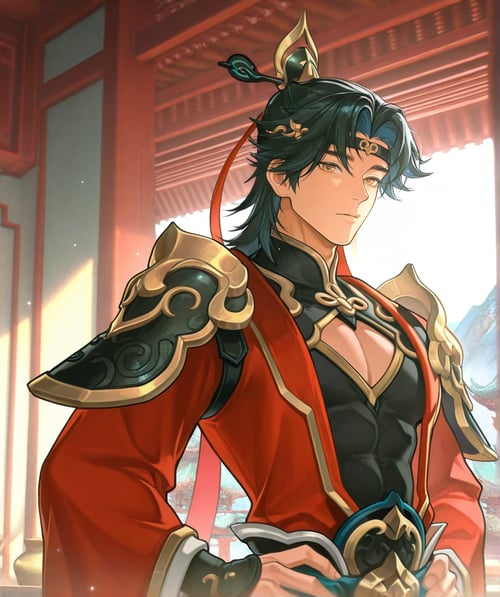 (王者荣耀)-赵云-飞龙神将/HONOR OF KINGS-ZhaoYun by 晴天 on Tensor.Art