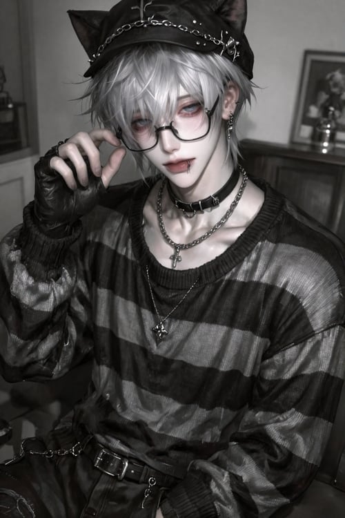 NxFang | Gothic E-Boy by NxyF!ng on Tensor.Art