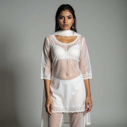 Wet Transparen Salwar Kameez by Sid Evari on Tensor.Art