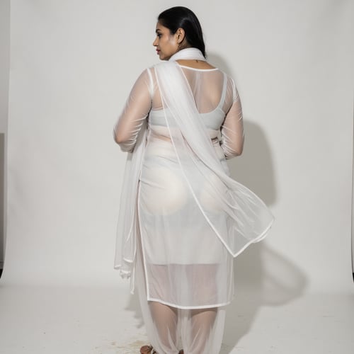Wet Transparen Salwar Kameez by Sid Evari on Tensor.Art
