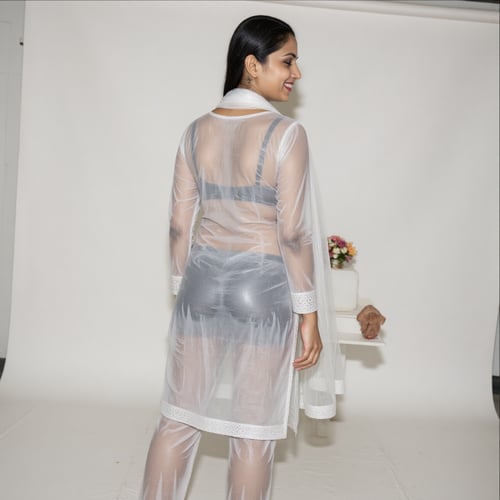 Wet Transparen Salwar Kameez by Sid Evari on Tensor.Art