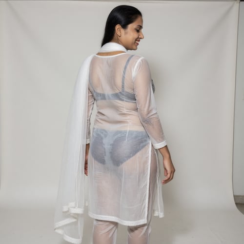 Wet Transparen Salwar Kameez by Sid Evari on Tensor.Art