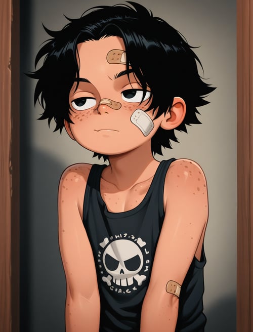 Portgas D Ace Kid by Hiperfixie on Tensor.Art