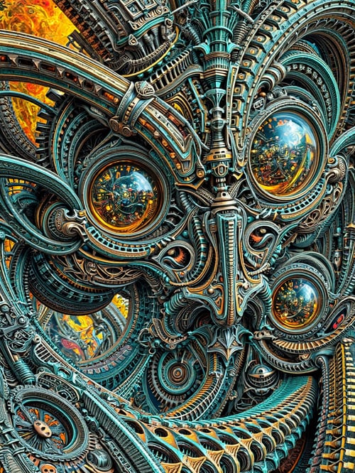 ELDRITCH EYE OF CREATION by Alvin Art on Tensor.Art