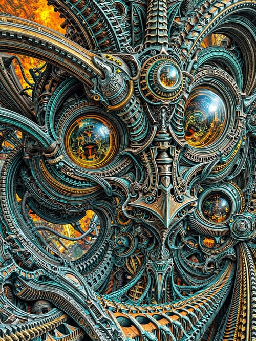 ELDRITCH EYE OF CREATION by Alvin Art on Tensor.Art