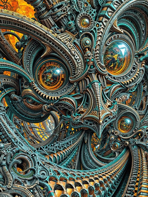 ELDRITCH EYE OF CREATION by Alvin Art on Tensor.Art