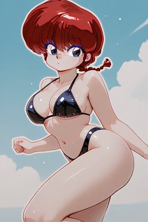 三角ビキニアイシャドウ by らび@kiyoka_succubus on Tensor.Art