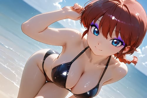三角ビキニアイシャドウ by らび@kiyoka_succubus on Tensor.Art