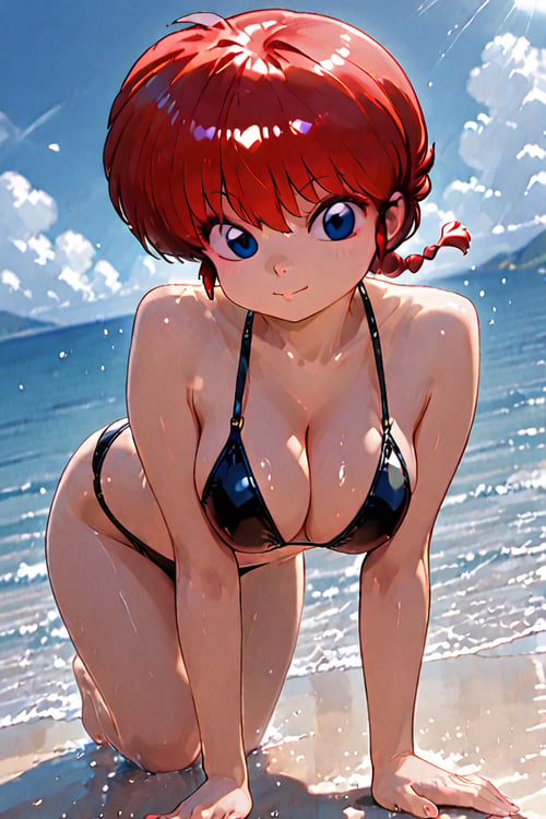 三角ビキニアイシャドウ by らび@kiyoka_succubus on Tensor.Art