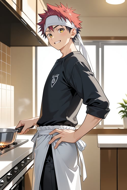Yukihira Souma (Early design) by Adolay on Tensor.Art