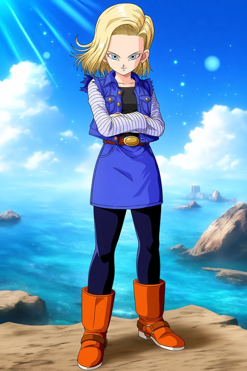 Android 18 by Armagedon on Tensor.Art