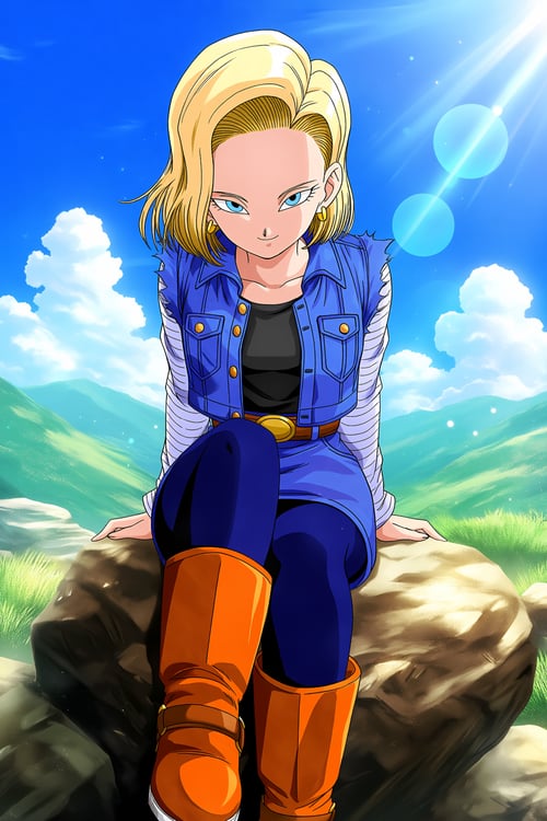 Android 18 by Armagedon on Tensor.Art