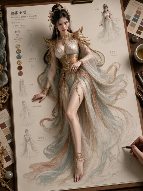 Xianxia Sketch Couture by Irman Franklin on Tensor.Art