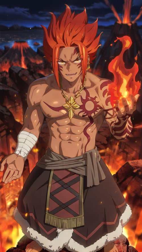 Ignia_Fairy Tail by Sylion_Helia27 on Tensor.Art
