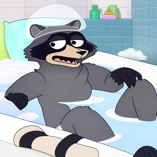 Raccoon (Housebroken) by Xposing_Organisms on Tensor.Art