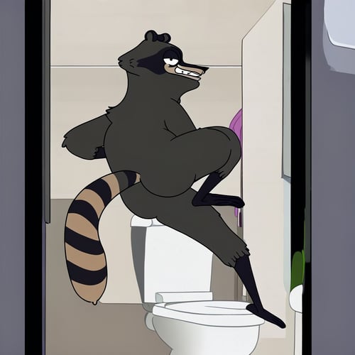 Raccoon (Housebroken) by Xposing_Organisms on Tensor.Art